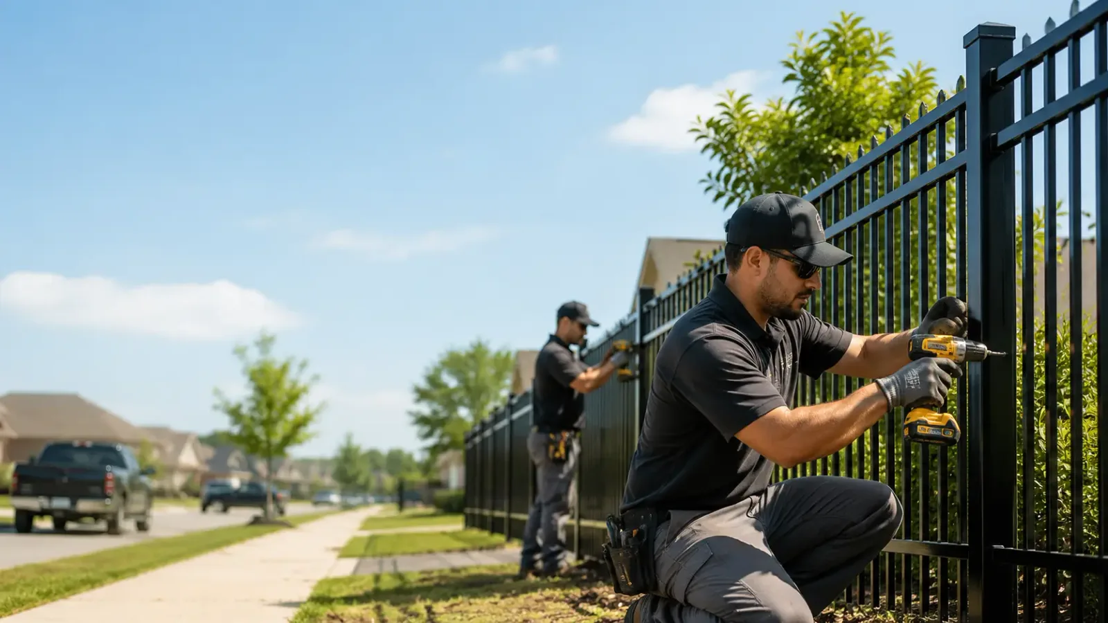 Metal Fence Installation in Whitsett, TX